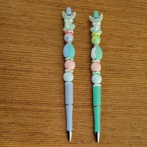 Cute Bunny Beaded Pens